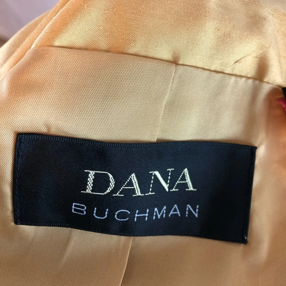 Dana Buchman 100% Silk Blazer - size 2 - Picture 8 of 11